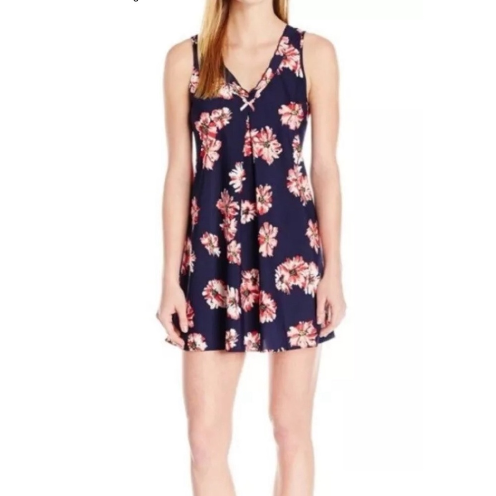 Oscar De La Renta Pink Label Floral Slip Dress M